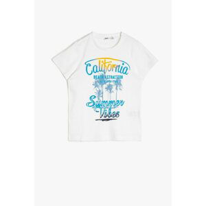 Koton Ecru Boy T-shirt