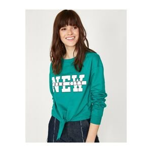 Koton Women's Green Sweatshirt