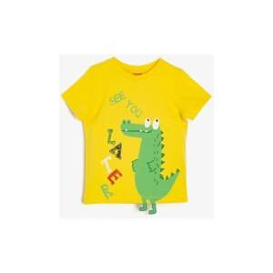 Koton Boys Yellow T-shirt