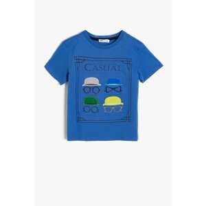 Koton Blue Boy Printed T-Shirt