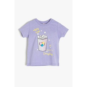 Koton Lilac Baby Girl T-Shirt