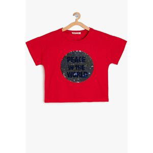 Koton Girl Red T-Shirt