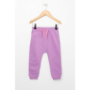 Koton Baby Girl Purple Sweatpants