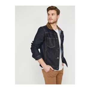 Koton Men's Blue Jacket