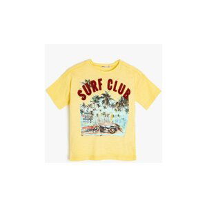 Koton Yellow Boy's Sweatshirt