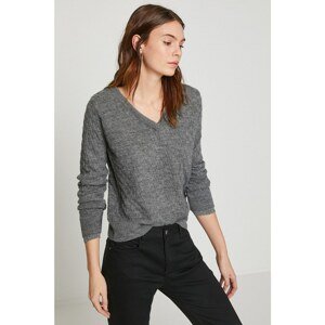 Koton Women's Gray Sweater