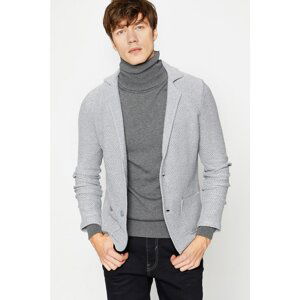 Koton Men's Gray Cardigan