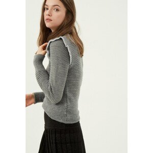 Koton Sweater - Gray - Slim
