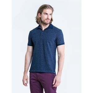 Big Star Man's -- T-shirt 152089 Blue Knitted-403