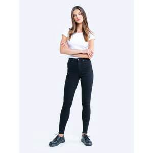 Big Star Woman's High waist Trousers 115619  Denim-900