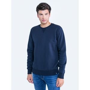 Big Star Man's Sweatshirt Sweat 171492 Blue-403