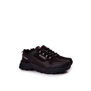 Men's Tiered Sports Shoes Black Grenberd