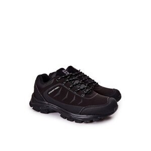 Men's Tiered Sports Shoes Black Ginorney