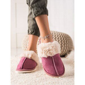 BONA WARM PINK SLIPPERS