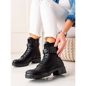BESTELLE TRAPPER ANKLE BOOTS MADE OF ECO LEATHER