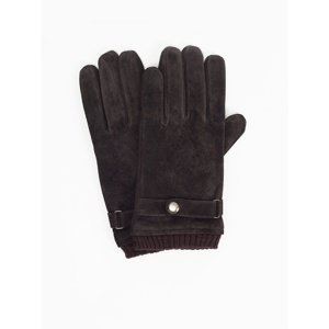 Big Star Man's Gloves Gloves 173140 Light brown SkÃra naturalna-804