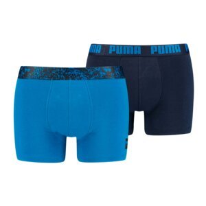 Set of two men's boxers in black and blue Puma - Men's