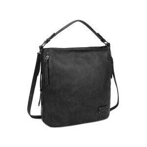 LUIGISANTO Black women's eco-leather bag