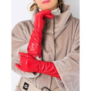 Modern, insulated women's gloves, made of the highest quality natural leather.