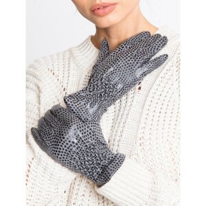 Women's gloves made of elastic material with ruffled cuffs.