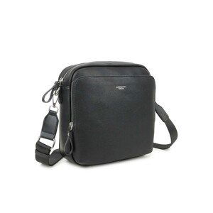 LUIGISANTO Ladies' black imitation leather bag