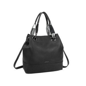 LUIGISANTO Ladies' black bag with handles