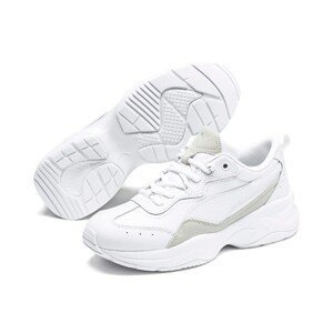 Puma Shoes Cilia Lux White- White- Sil - Women's