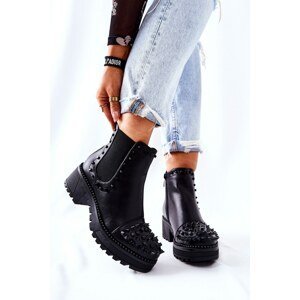 Slipper boots Black Comonis