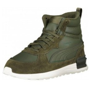 Puma Shoes Graviton Mid Forest Night-Forest Night - Men's