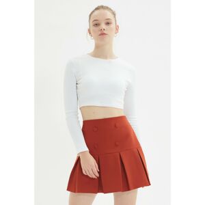 Trendyol Tile Button Skirt