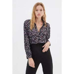 Trendyol Black Printed Shirt