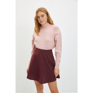 Trendyol Skirt - Burgundy - Mini