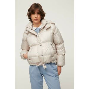 Trendyol Stone Hooded Inflatable Coat