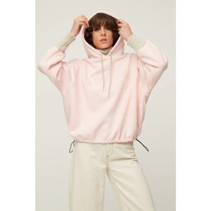 Trendyol Pink Loose Fit Knitted Sweatshirt