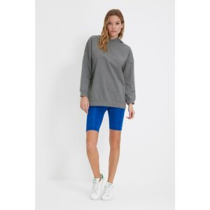 Trendyol Gray Knitted Sweatshirt