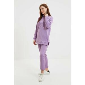 Trendyol Sweatsuit Set - Purple - Regular