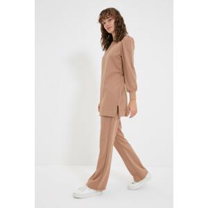 Trendyol Sweatsuit Set - Beige - Regular