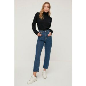 Trendyol Indigo High Waist Mom Jeans