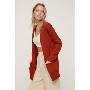 Trendyol Tile Pocket Detailed Knitwear Cardigan