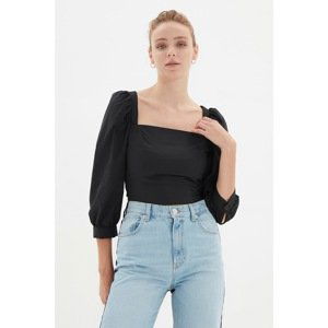 Trendyol Blouse - Black - Fitted