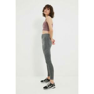 Trendyol Gray Seamless Sports Leggings