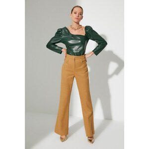 Trendyol Camel Wide Leg Trousers