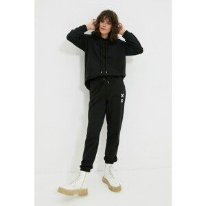 Trendyol Black Knitted Sweatpants