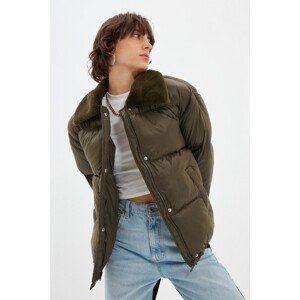 Trendyol Winter Jacket - Khaki - Puffer