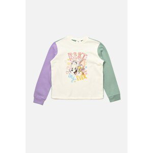 Trendyol Ecru Tom & Jerry Licensed Printed Basic Knitted Thin Sweatshirt