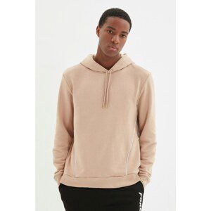 Trendyol Beige Men's Sweatshirt