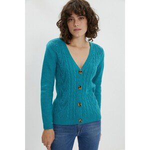 Trendyol Blue Knit Detailed Knitwear Cardigan