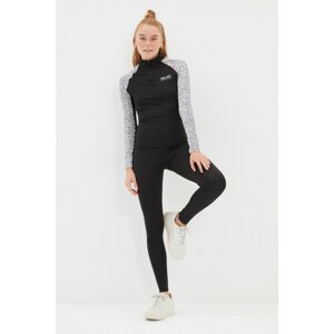 Trendyol Sports Leggings - Black - High Waist