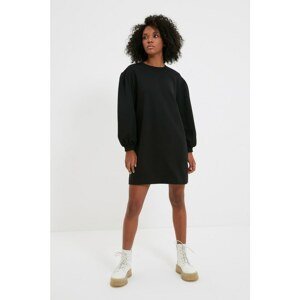 Trendyol Black Recycle Knitted Dress