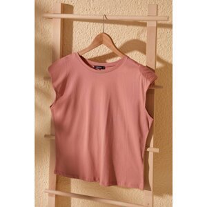 Trendyol T-Shirt - Pink - Regular